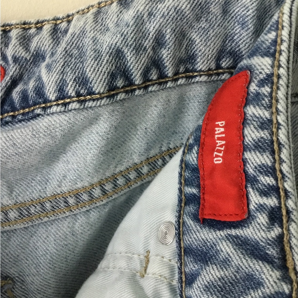 Lucky brand pleated palazzo wide leg jeans - Picture 11 of 16